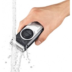 BRAUN M-90 Dark Blue/Silver Shaver - Precision Grooming for a Perfect Finish!
